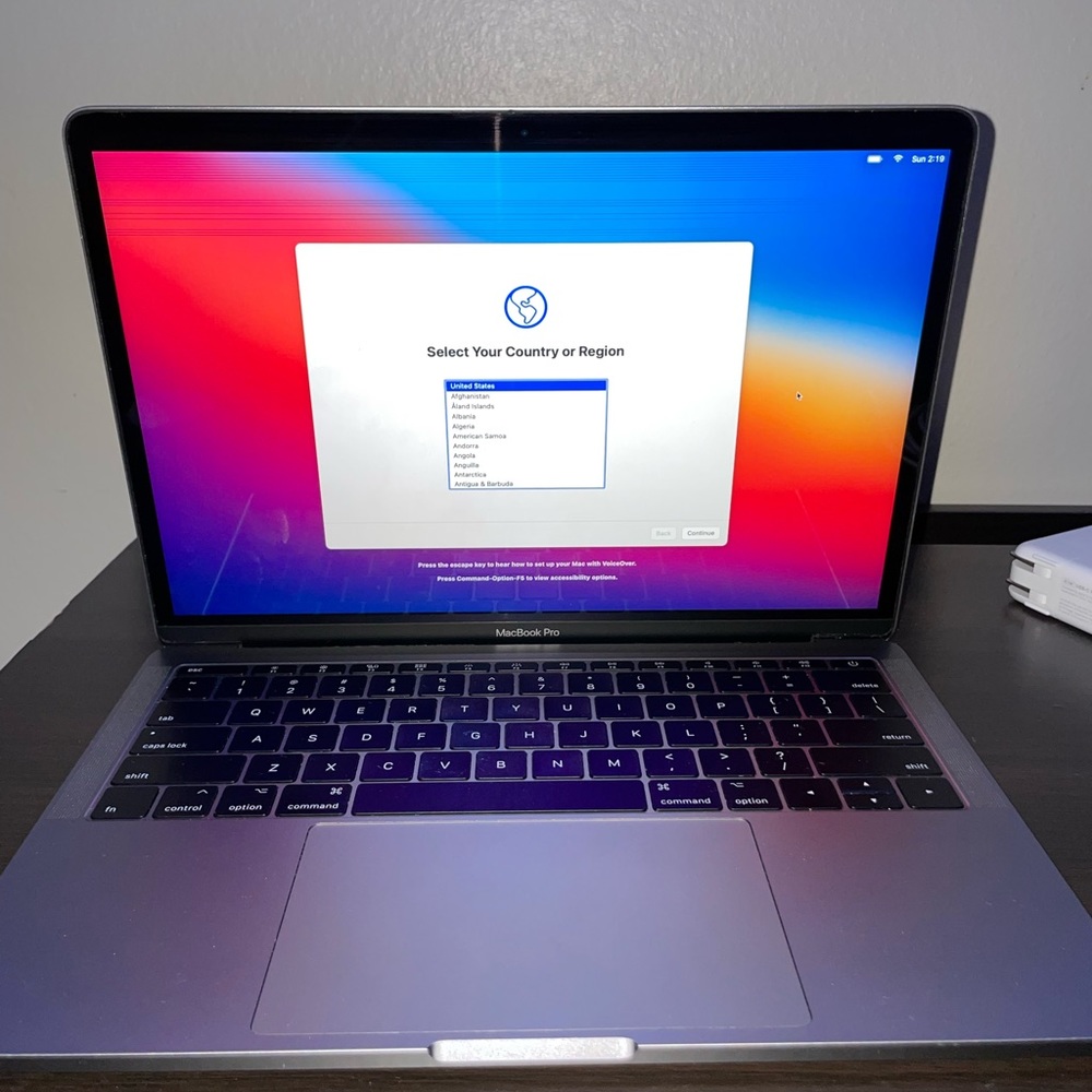 MacBook Pro 2017 13.3 256 GB